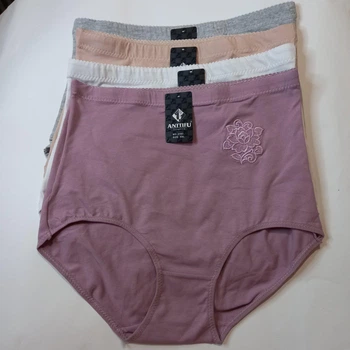Трусы женские слипы 2XL однотонные Anttifu 01115 - 4 шт