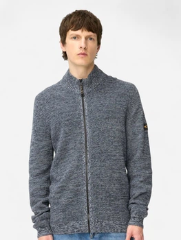 Кофта чоловіча Camel Active knitted Jacket 409501-6K08-47 M Синя (4063366118488)