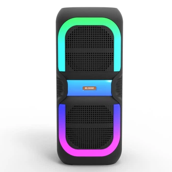 Портативная беспроводная Bluetooth колонка FM-радио мини чемодан с подсветкой MS-2039BT 50W блютуз