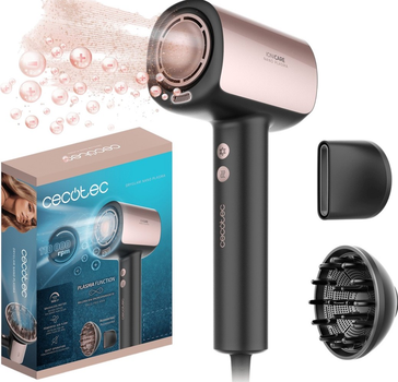 Suszarka do włosów Cecotec DryGlam Nano Plasma Black (A01_EU01_100150)