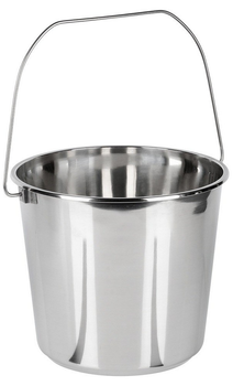 Відро харчове Orion сталеве Сріблясте 12 л (8595116788222)