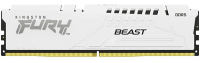Модуль памяти Kingston Fury DDR5 16GB Beast White EXPO 5600MHz (KF556C36BWE-16)