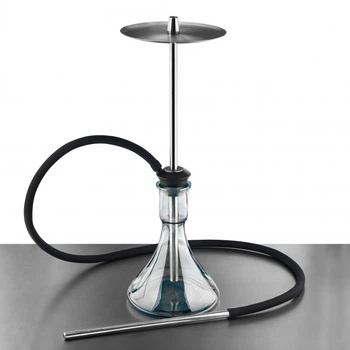 Кальян Tiaga Hookah Classic из нержавеющей стали с прозрачной колбой Candy Loop 5092167