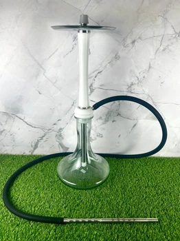 Кальян из нержавеющей стали с основанием из полиацетали Aroma Hookah - X-Ray, White 5092618