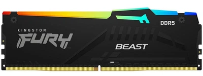 Модуль памяти Kingston Fury DDR5 64GB (2x32) 5200MHz Beast RGB