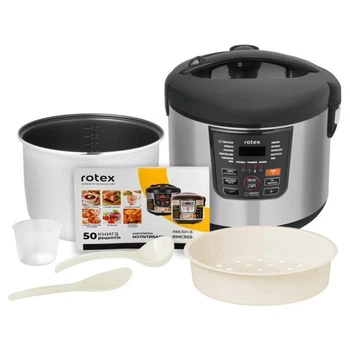 Мультиварка Rotex RMC-501-B 900 Вт серебристая 5091899