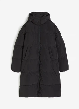 Стебаная куртка H&M 1168456001c42 S черная (100001026)