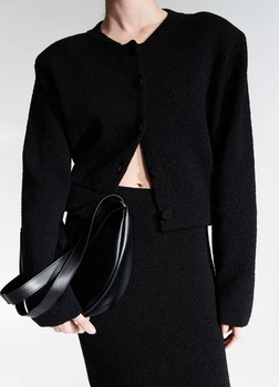 Жакет трикотажний H&M 1207765002c42 XL чорний (100000934)