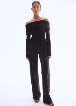 Джемпер из вискозы H&M 1237775001c42 M черный (100001044)