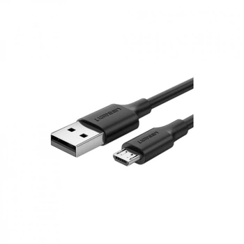 Дата кабель USB 2.0 до Micro 5P 3.0m 2A US289 black Ugreen (60827) (324847)