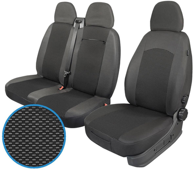 Чохли на автокрісла Atra для Citroen Jumpy II 2007-2016 / Peugeot Expert II 2007-2016 / Toyota ProAce I 2013-2016 / Fiat Scudo II 2007-2016, 3 шт. (5902288434445)