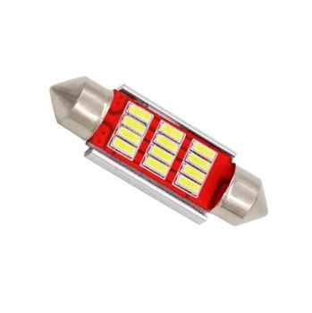 LED C5W C10W 36мм лампа с обманкой Canbus 3 SMD (286388)