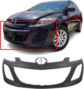 Бампер передній Mazda CX-7 10-12 (LKQ) EH4450031FBB