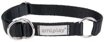 Obroża dla psa Comfy by AquaEl AMIPLAY półzaciskowa Samba XL Czarna (5907563280229)
