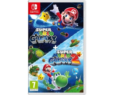 Гра Super Mario Galaxy + Super Mario Galaxy 2 Double Pack (англійська версія) (Nintendo Switch)