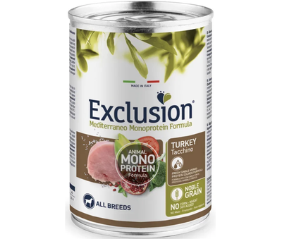 Exclusion Adult Turkey All Breeds вологий корм для дорослих собак всіх порід з індичкою 400 г