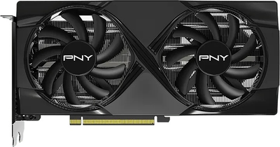 Відеокарта PNY PCI-Ex GeForce RTX 5060 Ti VERTO OC Dual Fan 16GB GDDR7 (128bit) (2692/28000) (HDMI, 3 x DisplayPort) (VCG5060T16DFXPB1-O)