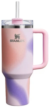 Термочашка стальная с двойной вакуумной изоляцией Stanley Quencher H2.0 Flowstate 0,89 л Rose Petal Motion