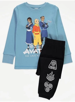 Піжама для хлопчика George Avatar / Аватар: Останній захисник повітря блакитна з чорним 110-116