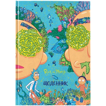 Дневник школьный твердый переплет Kite Rick and Morty RM24-262, 67481