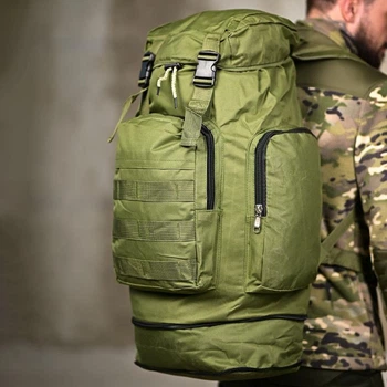 Рюкзак Tactic Outdoor 70 л олива 70×35×20 см