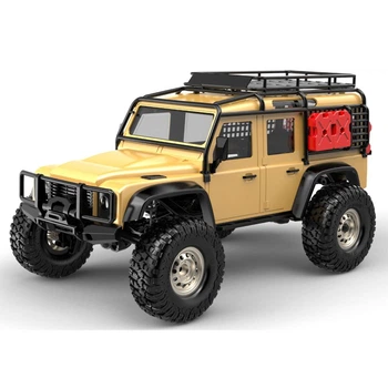 Радиоуправляемая машинка Remo Hobby 1893-SL Crawler 1/18 RTR 4WD внедорожник на радиоуправлении (Yellow)