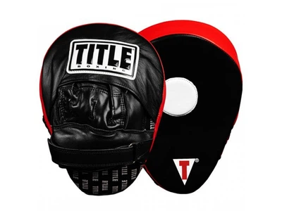 Лапи TITLE Incredi-ball Punch Mitts один розмір чорний/червоний (4955)