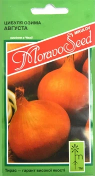Насіння Цибуля ріпчаста Августа 2 г Тирас Moravo Seed