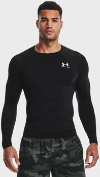 Лонгслів UA HG Armour Comp LS чорний Чол 1361524-001 XXXL