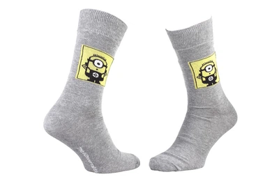 Шкарпетки Minion DANS CARRE світло-сірий Діт 39-42 93153667-6 39-42