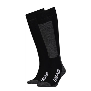 Шкарпетки гірськолижні Head UNISEX SKI KNEEHIGH 2PPK чорний, білий Уні 35-38 791003001-213