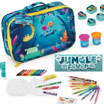 Валіза з аксесуарами для творчості Maped Creativ Jungle Fever (3154149070596)