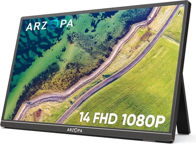 Монитор портативный 14" Arzopa A1 Gamut Slim Full HD IPS 60 Гц (102013938) - Уценка