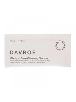 Нежный глубокоочищающий шампунь DAVROE Clarify Deep Cleansing Shampoo 15 ml