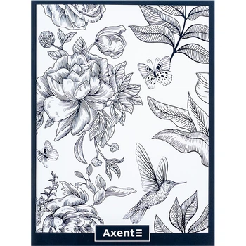 Книга канцелярська А4 48арк скоба м'яка обкл # AXENT