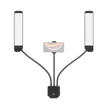 Двойной LED светильник для фото и видеосъемки RK39 Puluz g prof