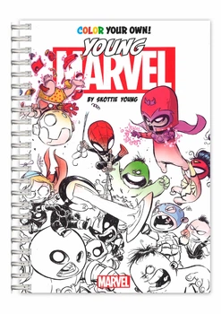 Раскраска «Marvel» — 61 страница