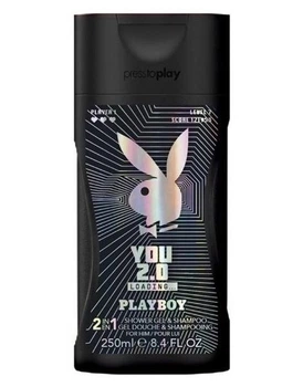 Гель для душа и шампунь мужской 2в1 Playboy You 2.0 Loading 250 мл.