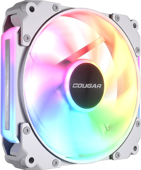 Wentylator Cougar Apolar 120 Reveres Blade  ARGB White (CF-ARW12HW-RGB)