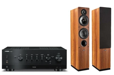 Стереосистема Yamaha R-N800A Чорний, Indiana Line Tesi 561 Горіх