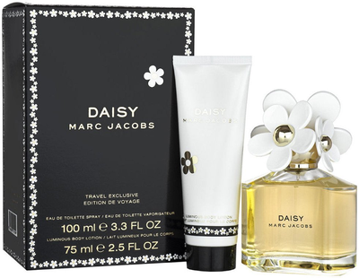 Zestaw damski Marc Jacobs Daisy Woda toaletowa 100 ml + Balsam do ciała 75 ml (3616305181381)
