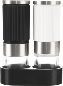 Zestaw młynków Orion ze stojakiem Czarno-biały 3 elementy (8592381186951)