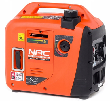 Інверторний генератор бензиновий Nac 1.2 kW 230 V GIG-11-SE (5902490783867)