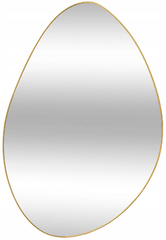 Дзеркало підвісне Atmosphera ROMAN асиметричне MDF 40 x 60 см Золоте (3560232962011)