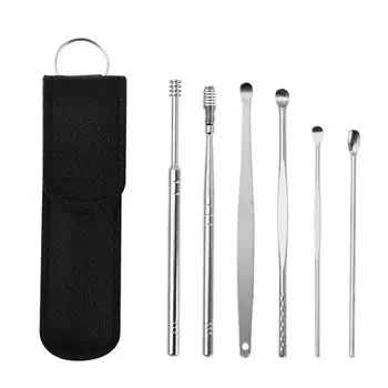 Набор инструментов для чистки ушей из 6 штук TOOL SET