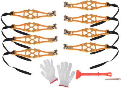 Протиковзні накладки на колеса KIK KX5099 8 елементів (5903039733985)