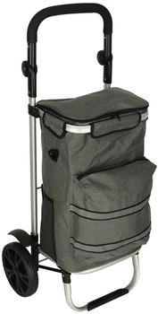 Сумка-візок для покупок Icon з рамою 40 л Сірий (5903039766099)