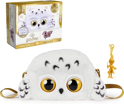 Інтерактивна сумочка сова Гедвіґа Spin Master Wizarding World Harry Potter Hedwig Purse Pets (6067203)
