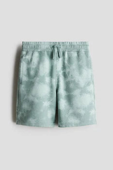 Шорты H&M 1276283АВ хаки разводы 140см