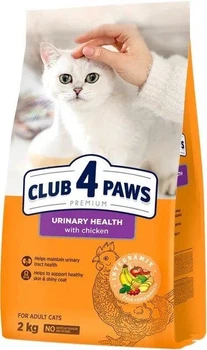 Сухой корм Club 4 Paws Premium Urinary для котов с чувствительной мочеполовой системой 2 кг